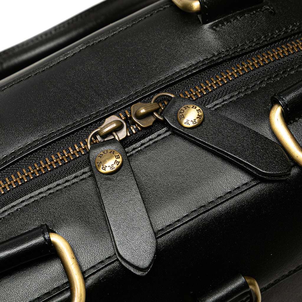 Burberry Medium Leather Dome Handbag - Image 11