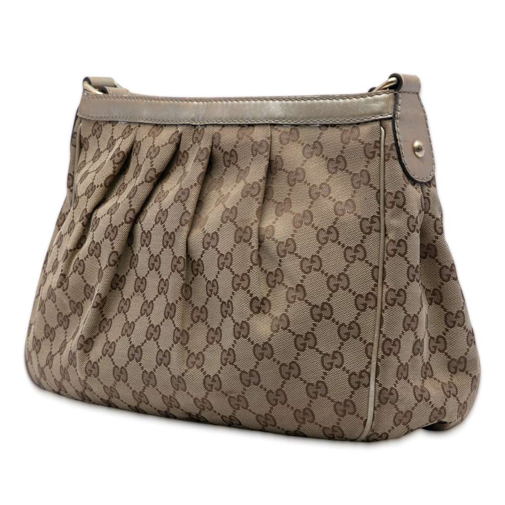 Gucci GG Canvas Sukey Crossbody - Back view