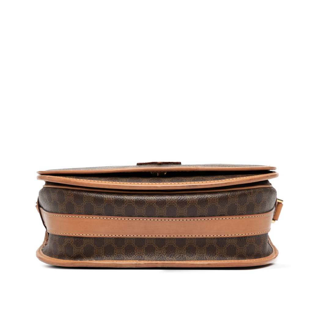 Celine Macadam Coated Canvas Crossbody - Image 6