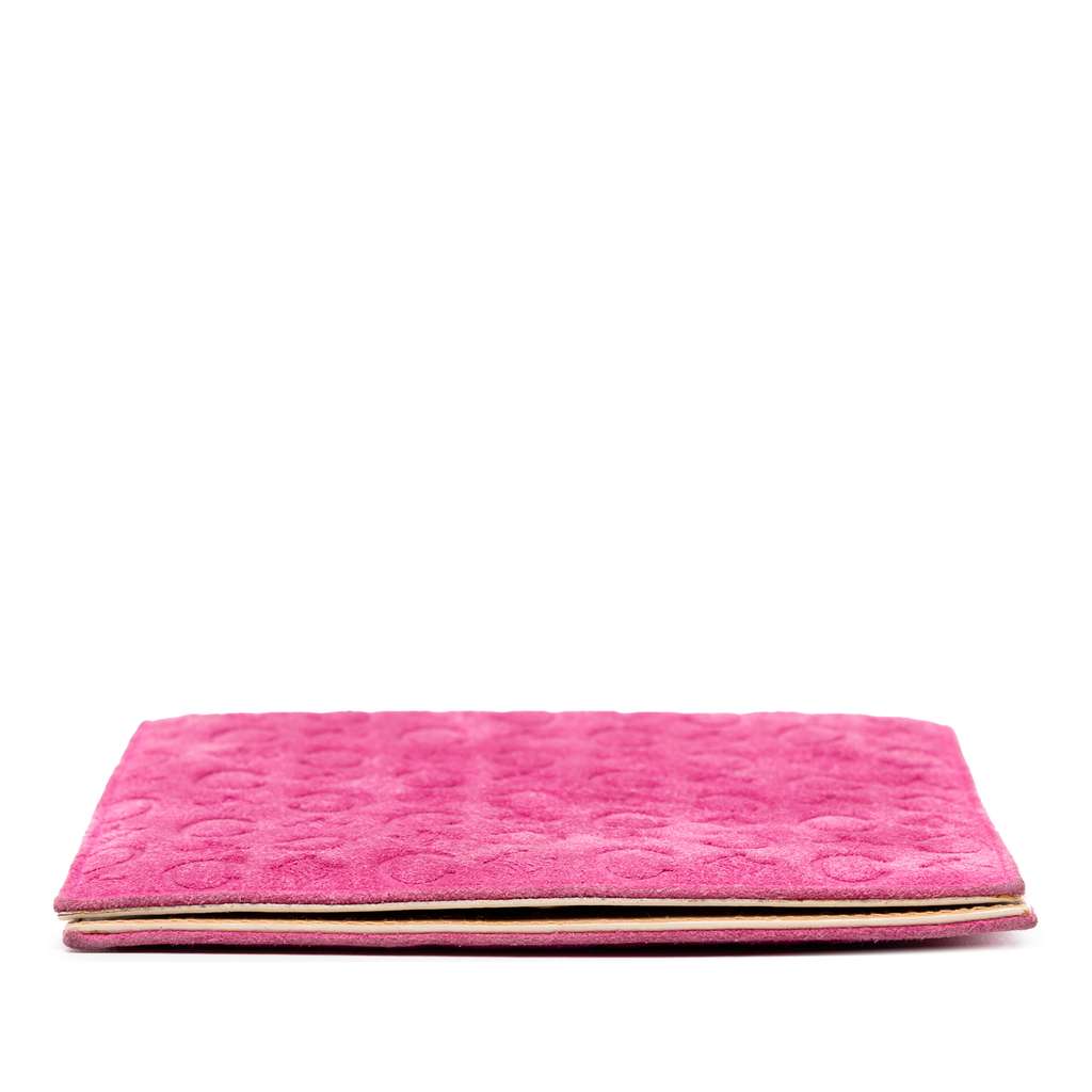 Celine C Macadam Suede Crossbody - Image 6