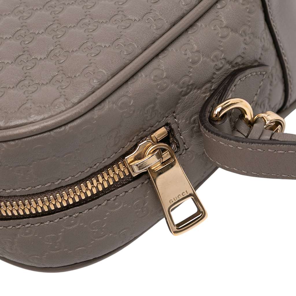 Gucci Microguccissima Bree Crossbody - Image 10