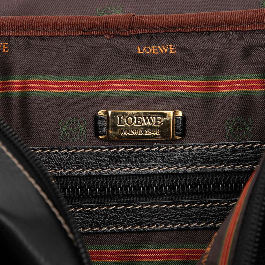 Loewe Leather Velasquez Twist Vanity Bag - Side view