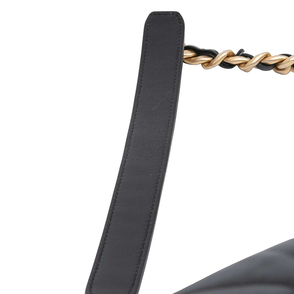 Chanel Maxi Lambskin 19 Flap - Image 10