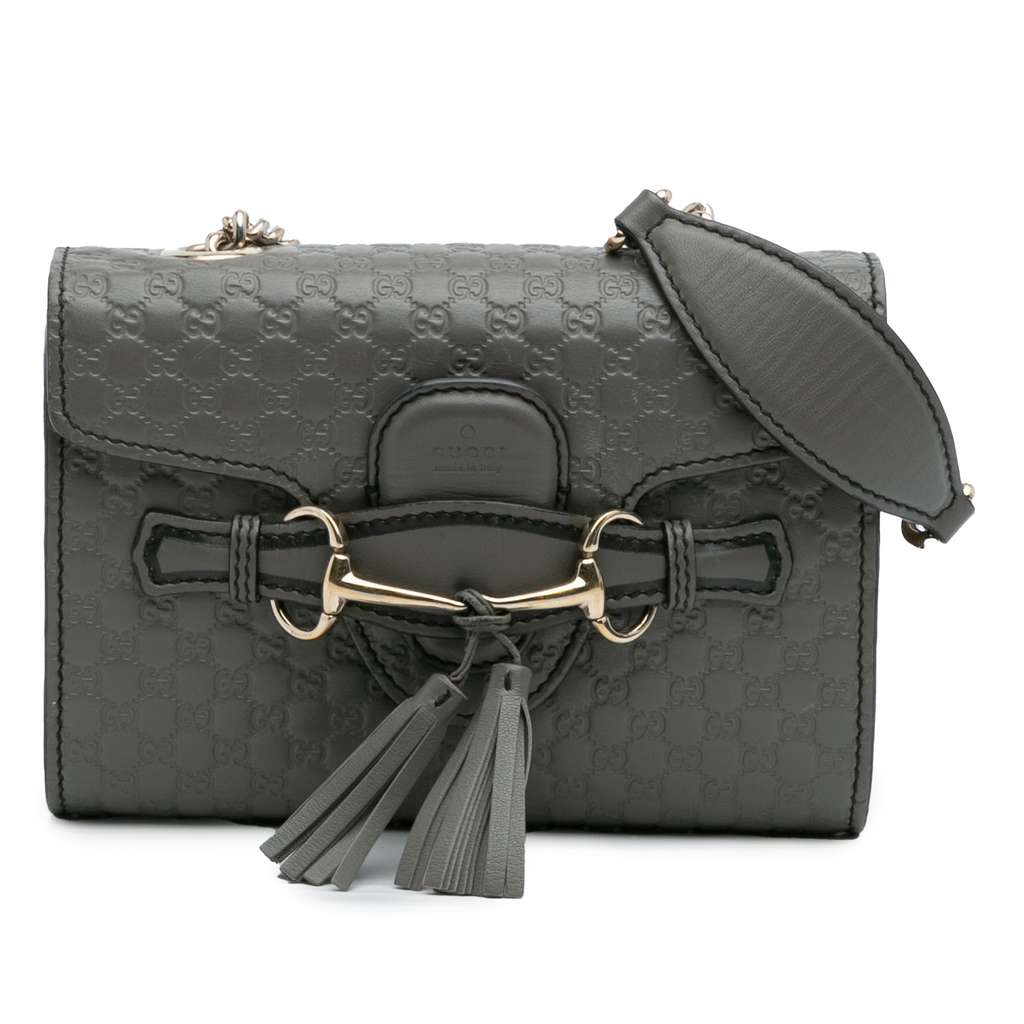 Gucci Mini Microguccissima Emily Crossbody