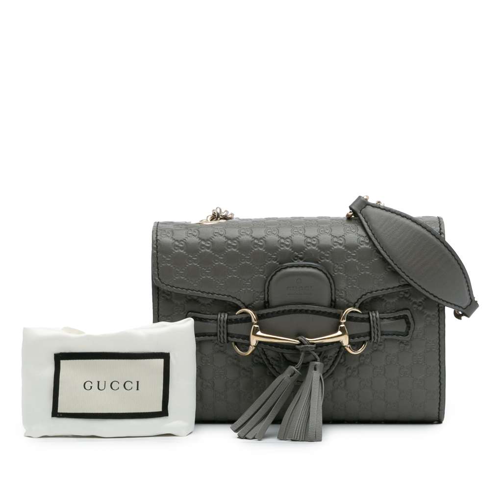 Gucci Mini Microguccissima Emily Crossbody - Image 13
