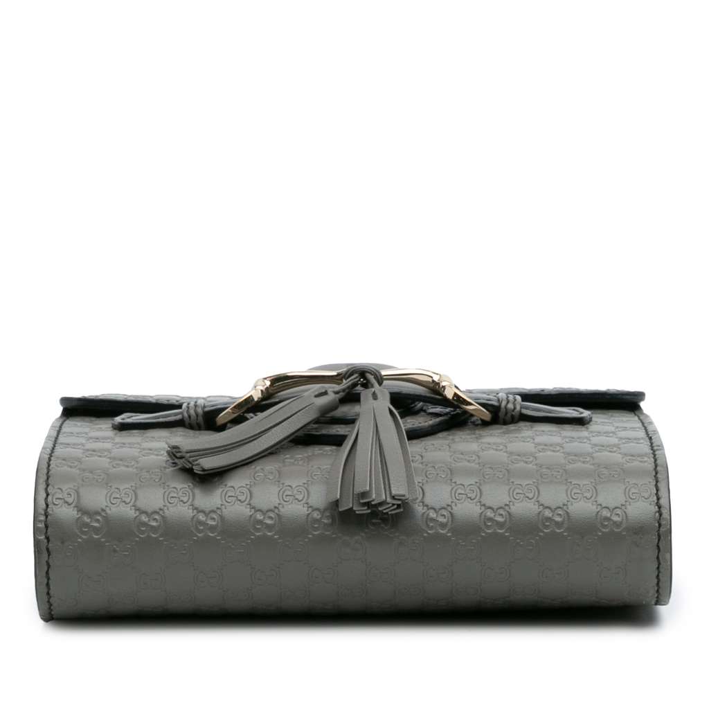 Gucci Mini Microguccissima Emily Crossbody - Image 6