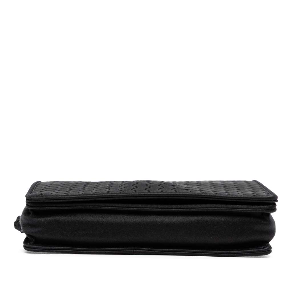 Bottega Veneta Satin Intrecciato Flap Crossbody - 3