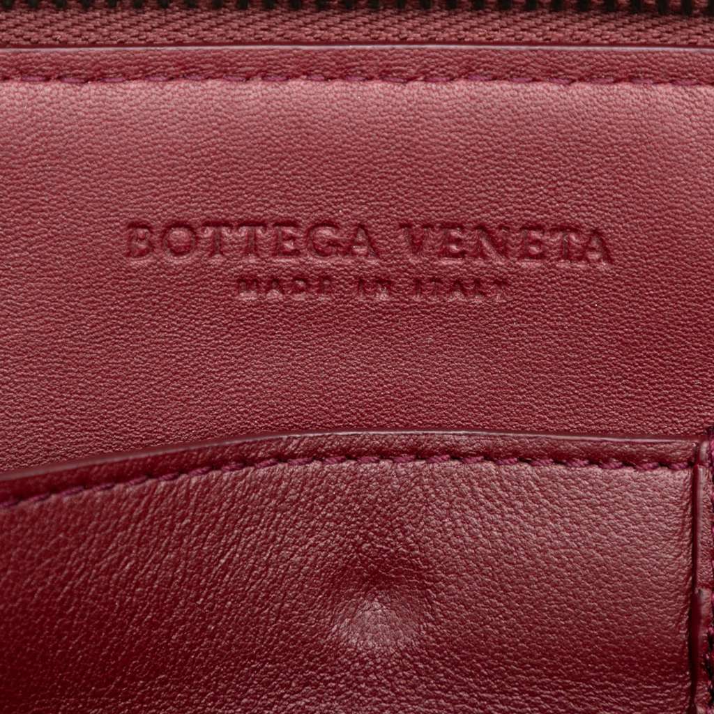 Bottega Veneta Calfskin Intrecciato Dot Document Case - Side view