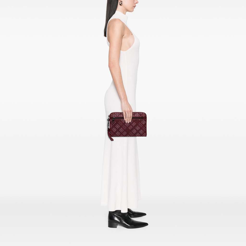 Bottega Veneta Calfskin Intrecciato Dot Document Case - Image 10