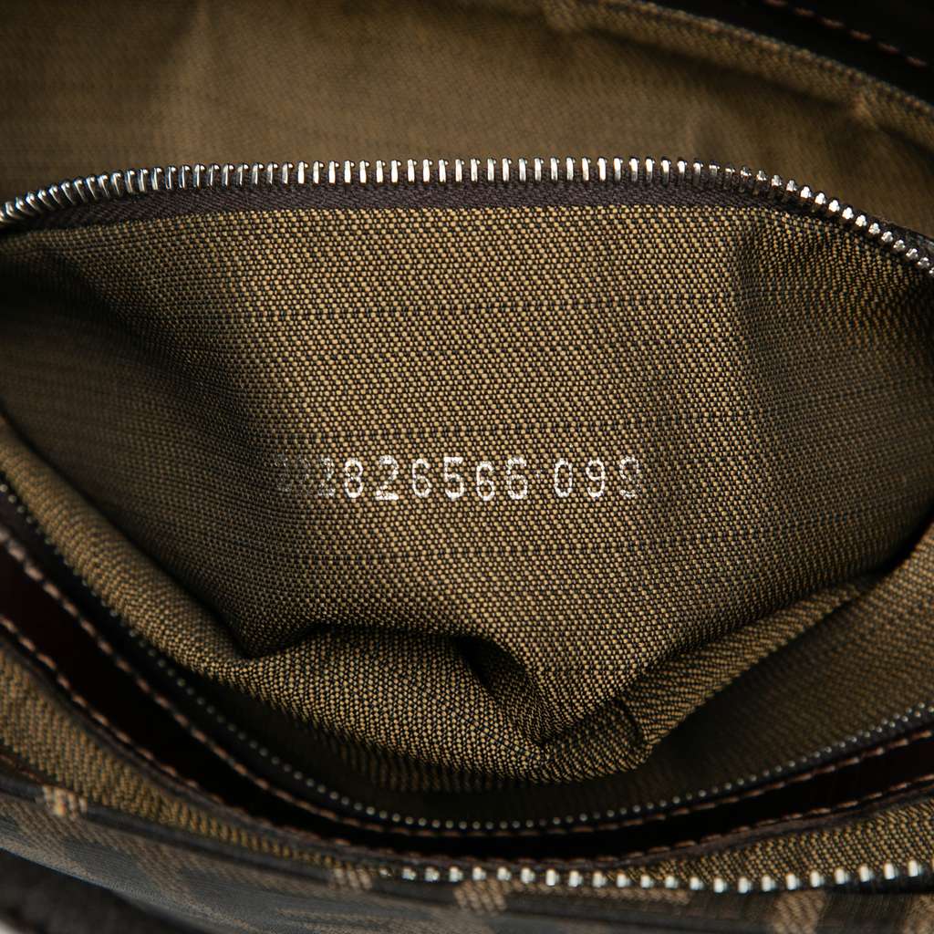 Fendi Zucca Canvas Shoulder Bag - Detail 1