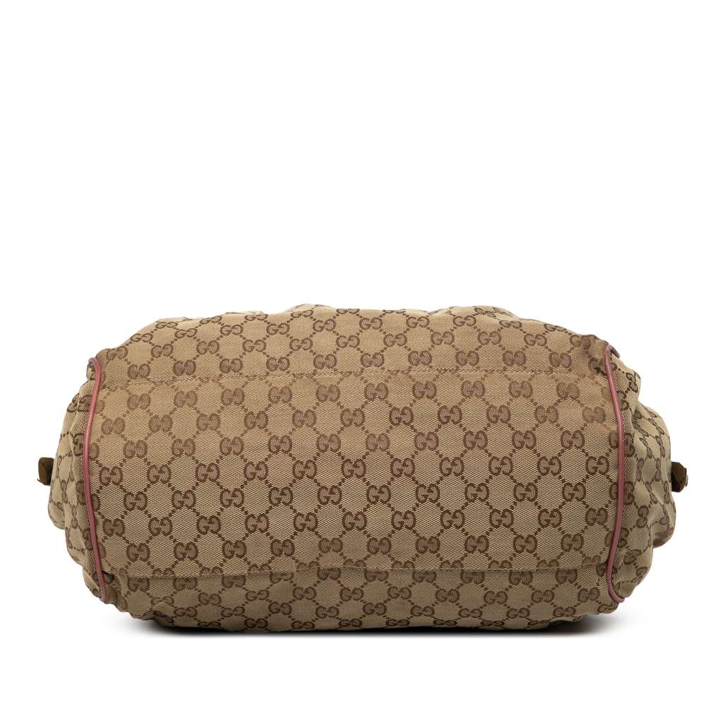 Gucci GG Canvas Sukey Satchel - Image 6