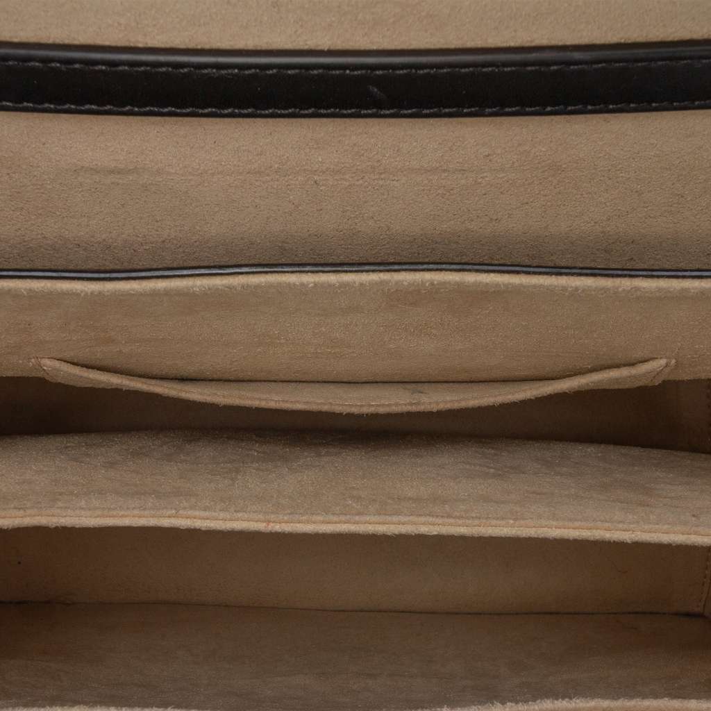 Fendi Medium FF 1974 Embossed Leather Kan I Satchel - 4