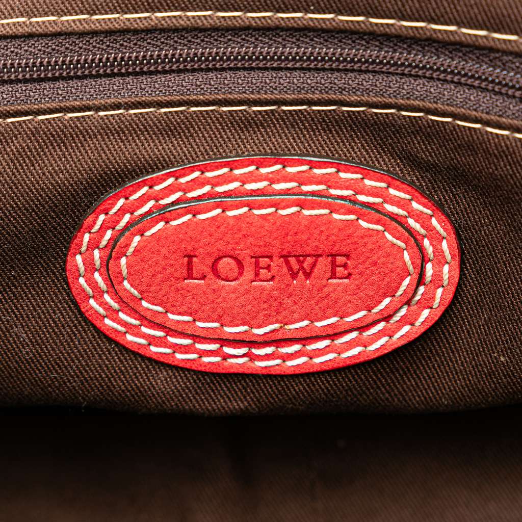 Loewe Leather Anagram Tassel Handbag - Detail 1