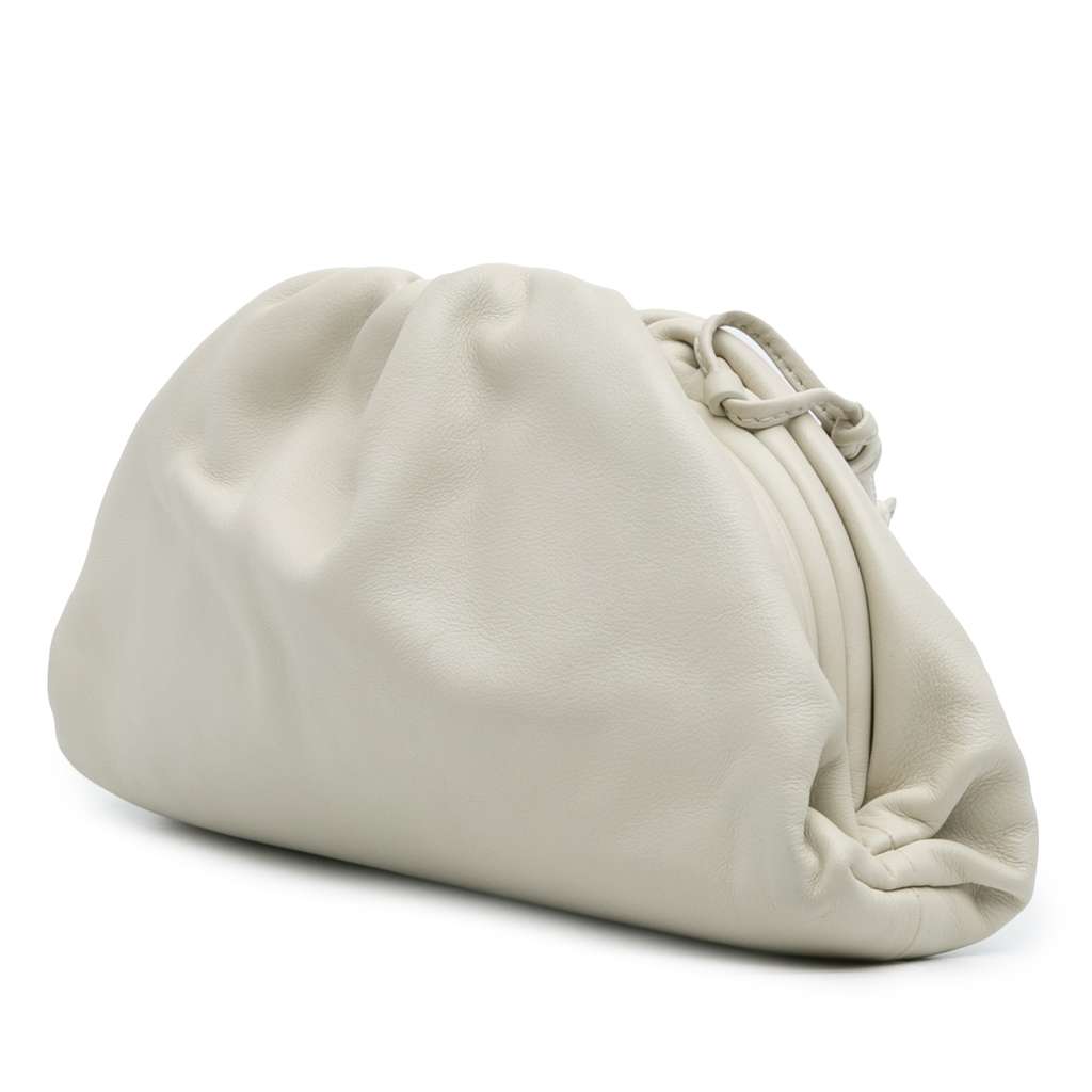 Bottega Veneta Lambskin The Mini Pouch Crossbody - Back view