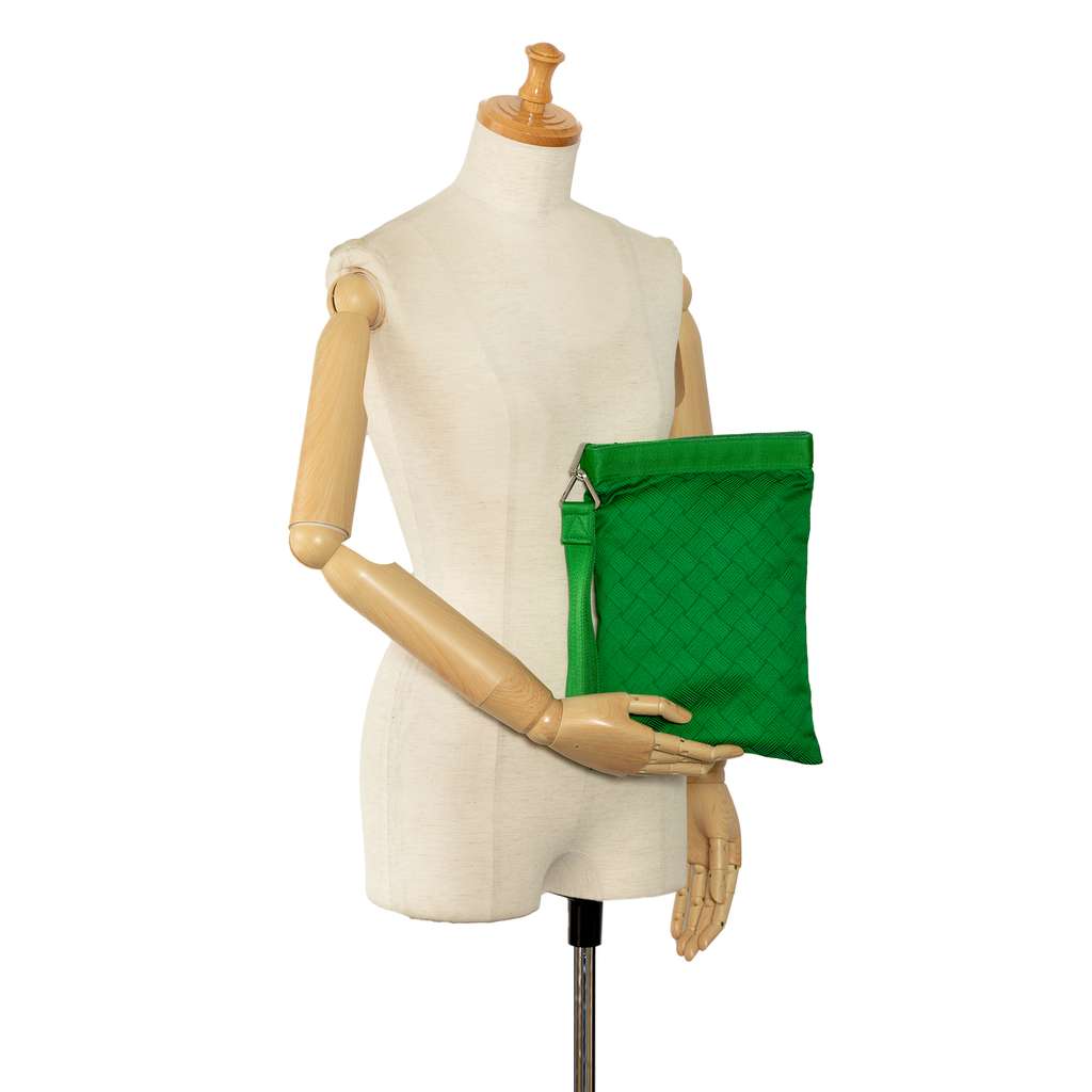 Bottega Veneta Nylon Wrist Pouch - Image 11