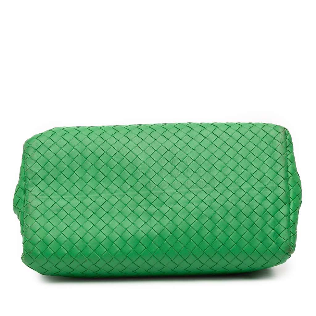 Bottega Veneta Small Nappa Intrecciato Roma Satchel - Image 6