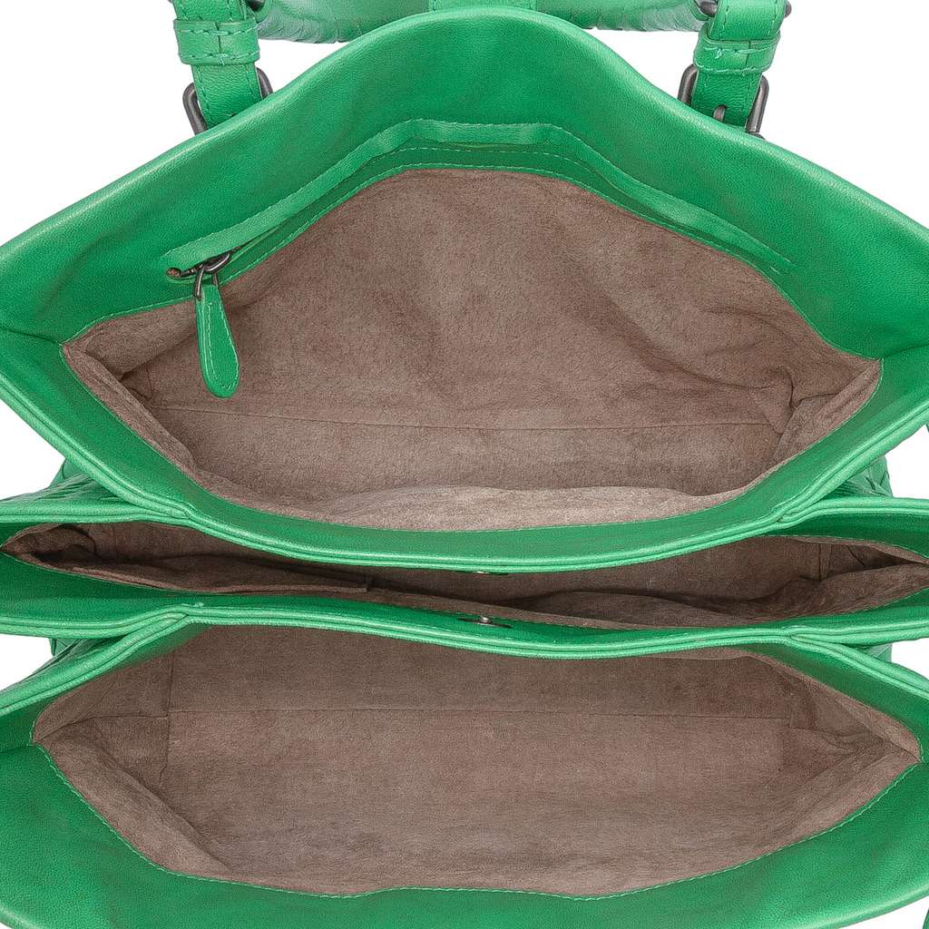 Bottega Veneta Small Nappa Intrecciato Roma Satchel - 4