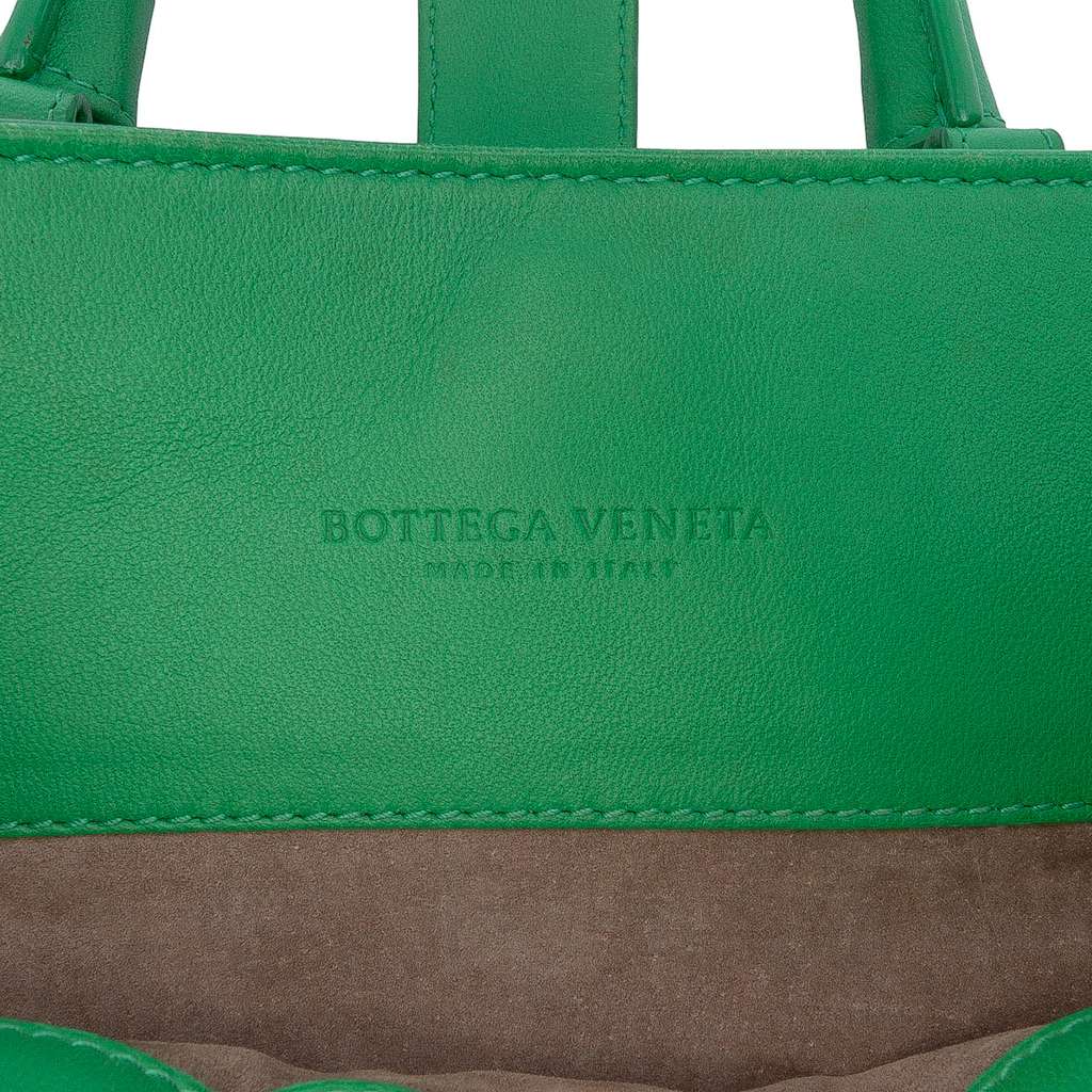 Bottega Veneta Small Nappa Intrecciato Roma Satchel - Side view