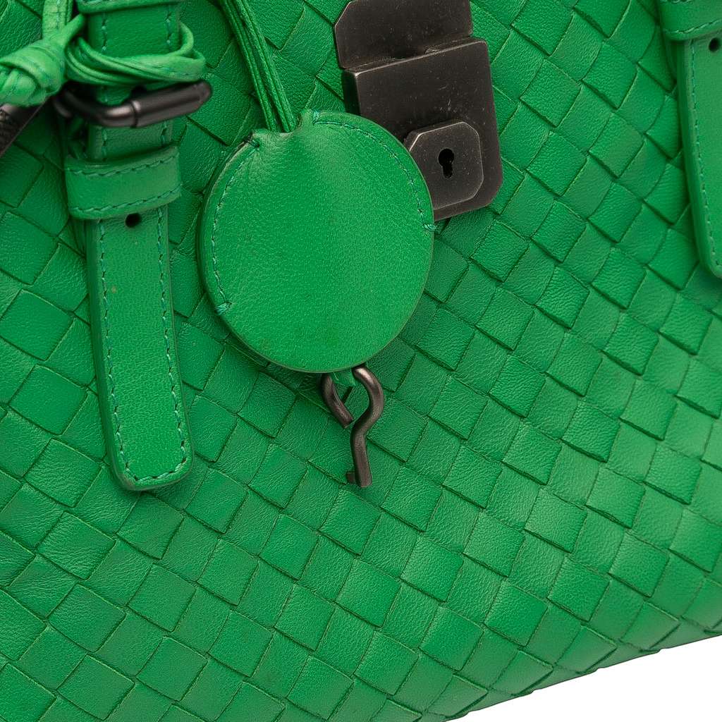 Bottega Veneta Small Nappa Intrecciato Roma Satchel - Detail 2
