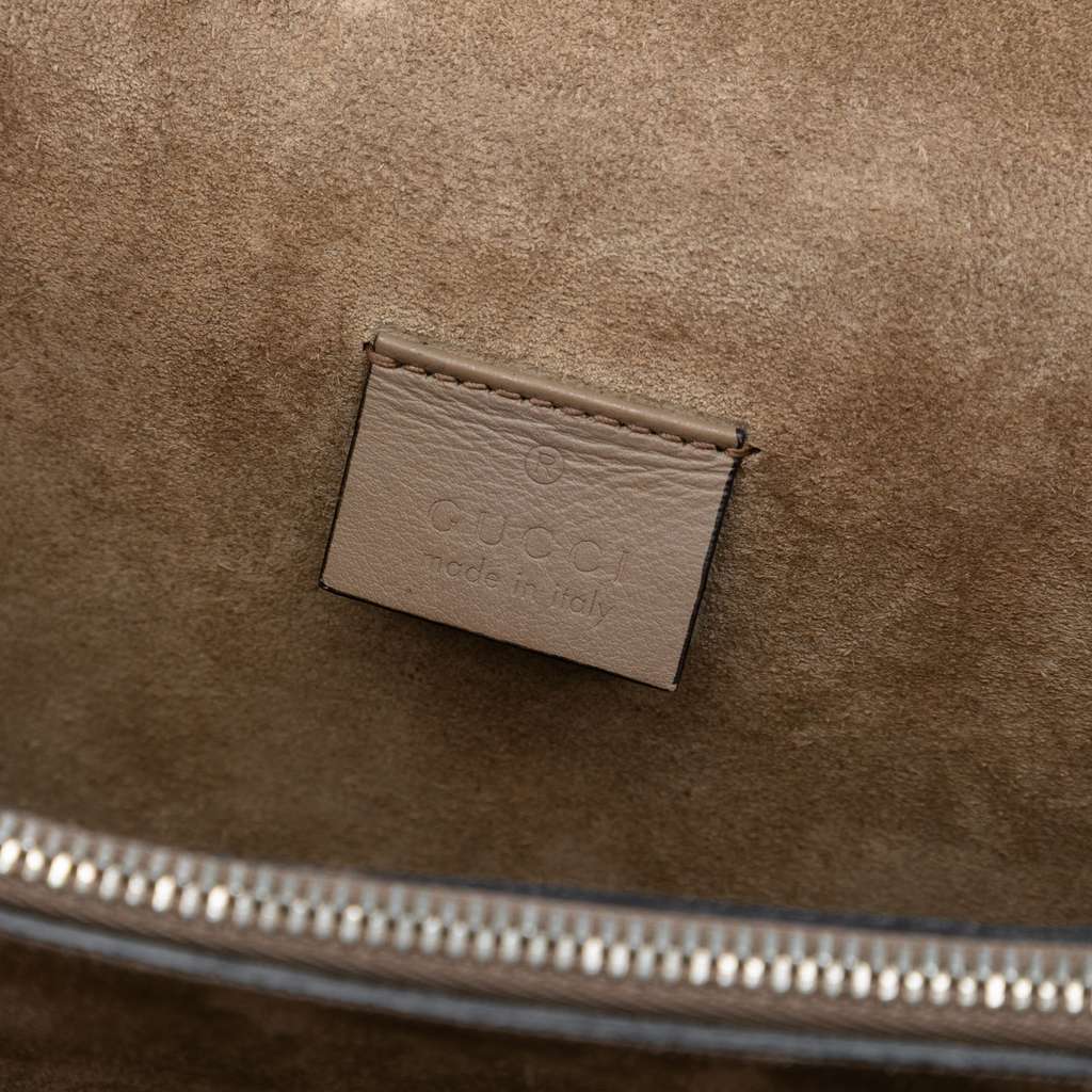 Gucci Medium GG Supreme Dionysus Shoulder Bag - Side view