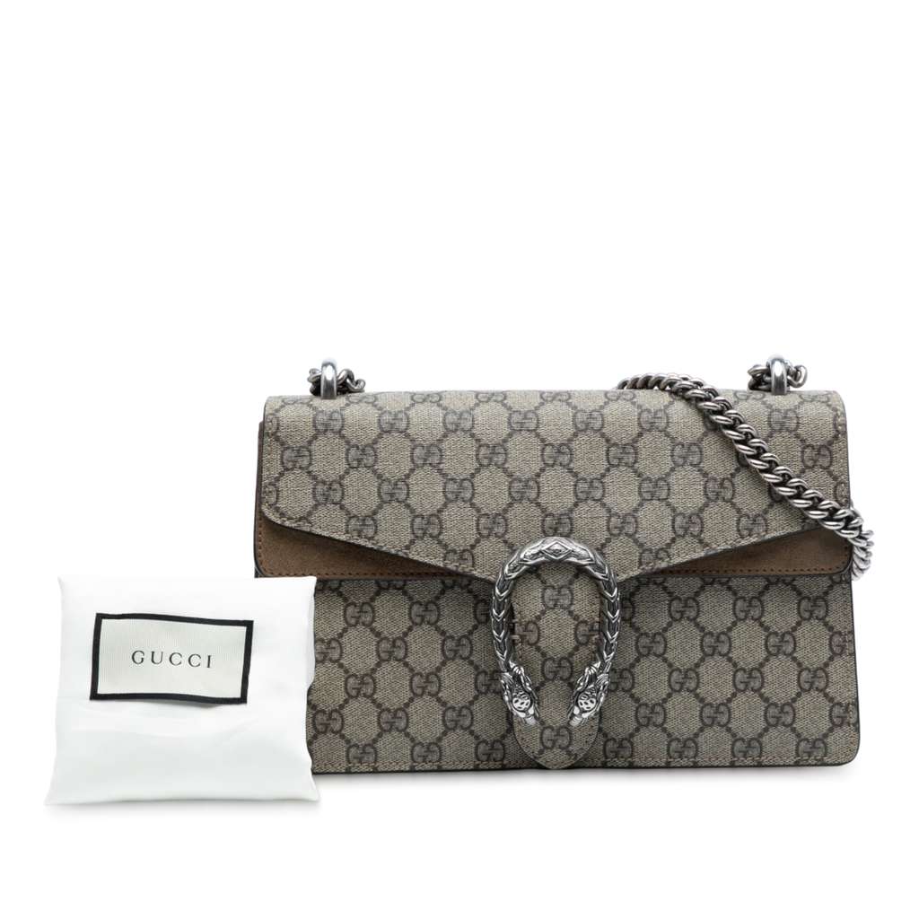 Gucci Medium GG Supreme Dionysus Shoulder Bag - Image 10