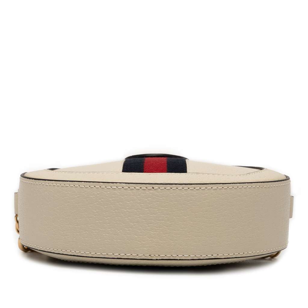 Gucci Mini Leather Ophidia Round Crossbody - Image 6