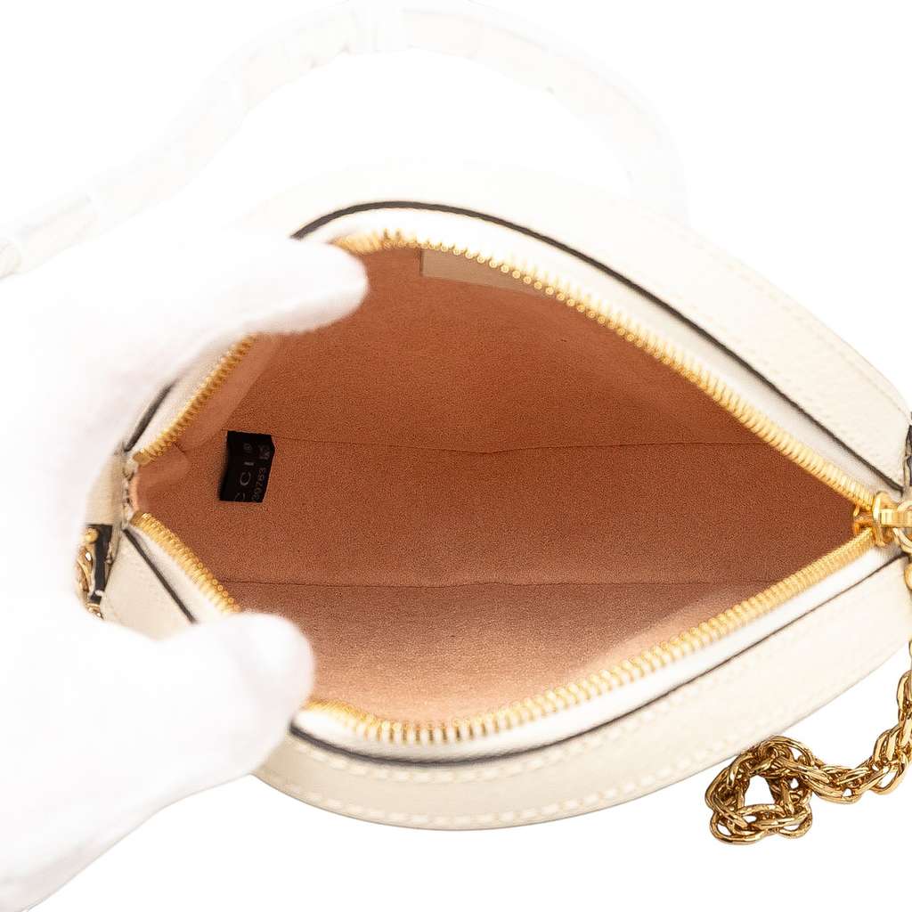 Gucci Mini Leather Ophidia Round Crossbody - 4