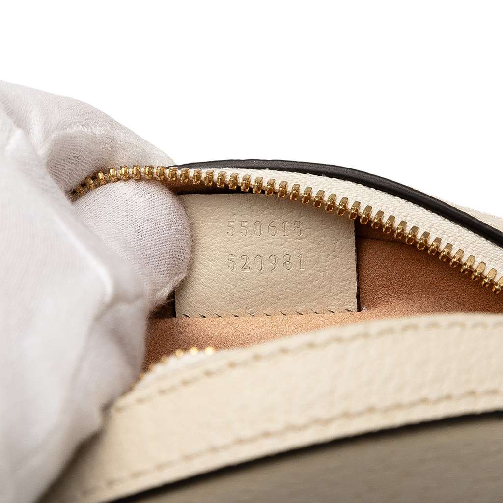 Gucci Mini Leather Ophidia Round Crossbody - Detail 1