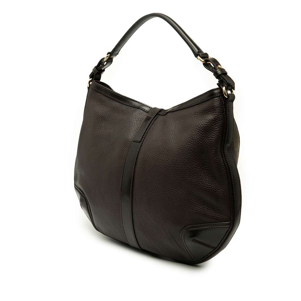Burberry Medium Leather Willenmore Hobo - 2