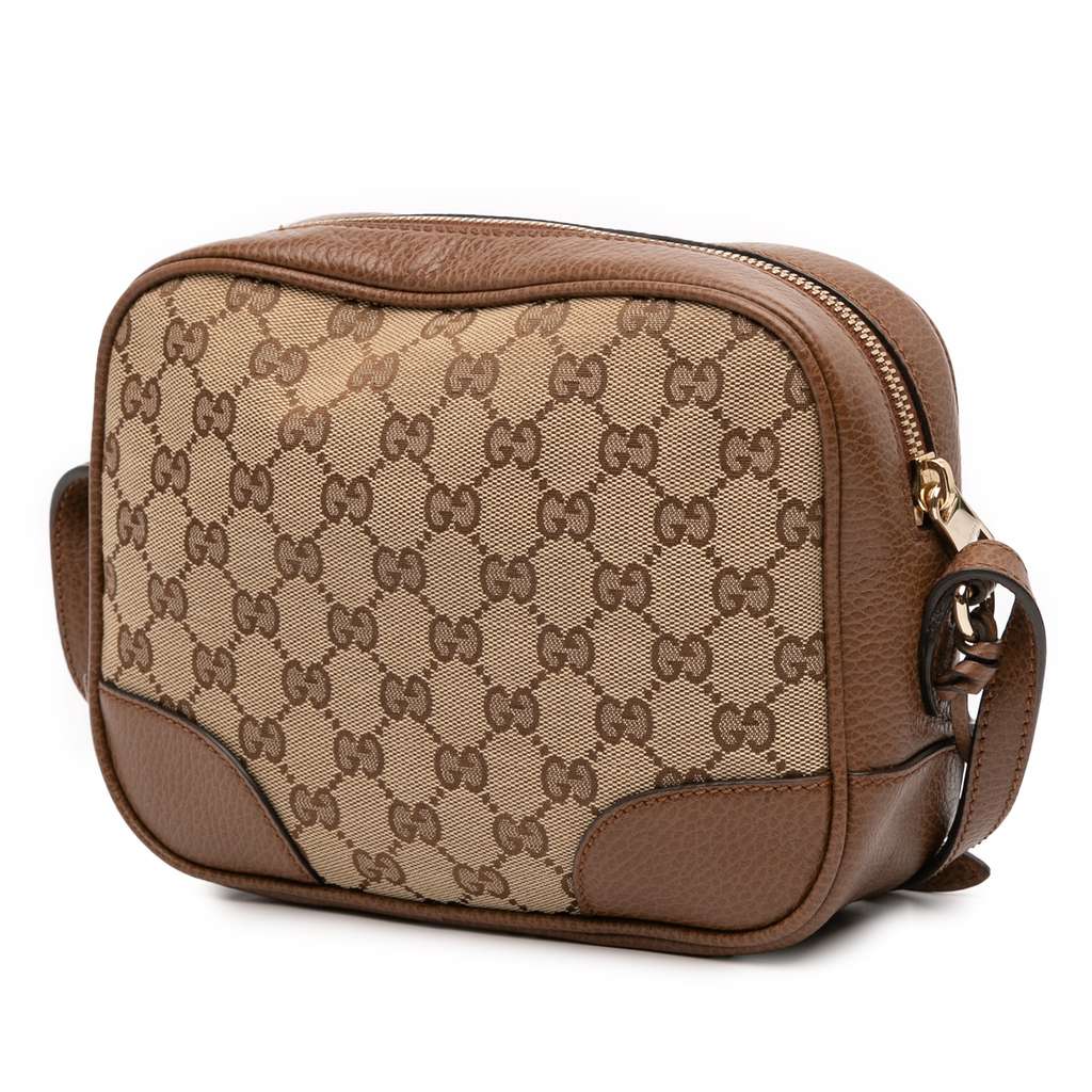Gucci GG Canvas Bree Crossbody - Back view
