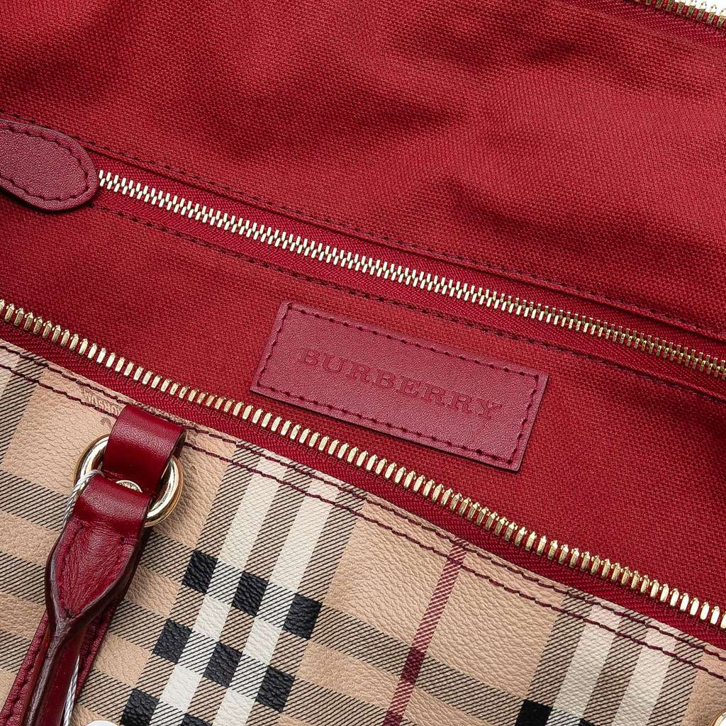 Burberry Medium Haymarket Check Coated Canvas Salisbury Tote - Detail 1