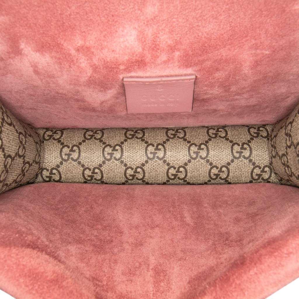 Gucci Small GG Supreme Blooms Dionysus Crossbody - 4