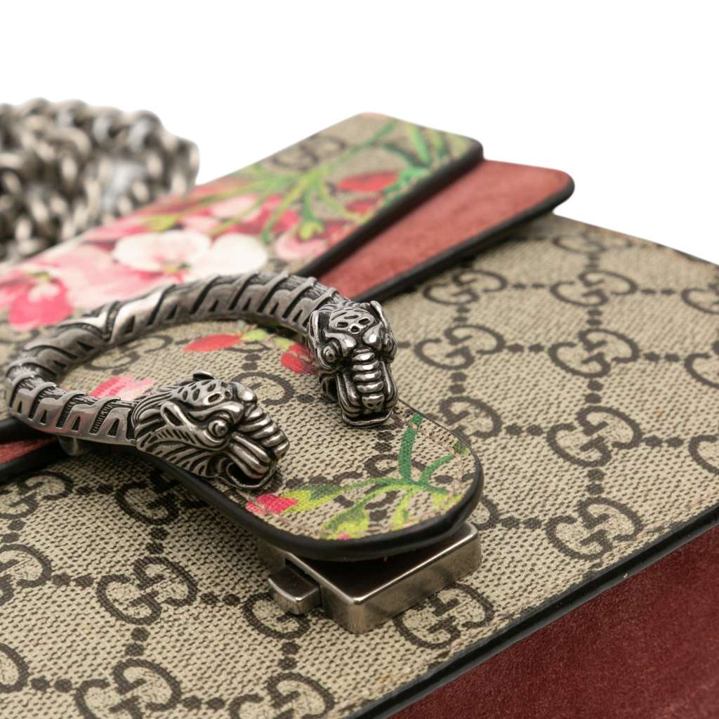 Gucci Small GG Supreme Blooms Dionysus Crossbody - Image 10