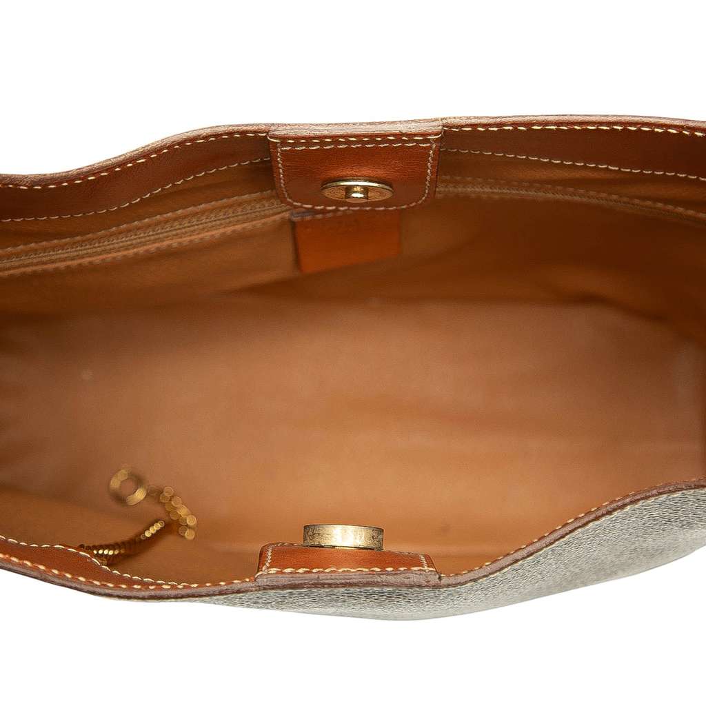 Celine Macadam Coated Canvas Shoulder Bag - 4