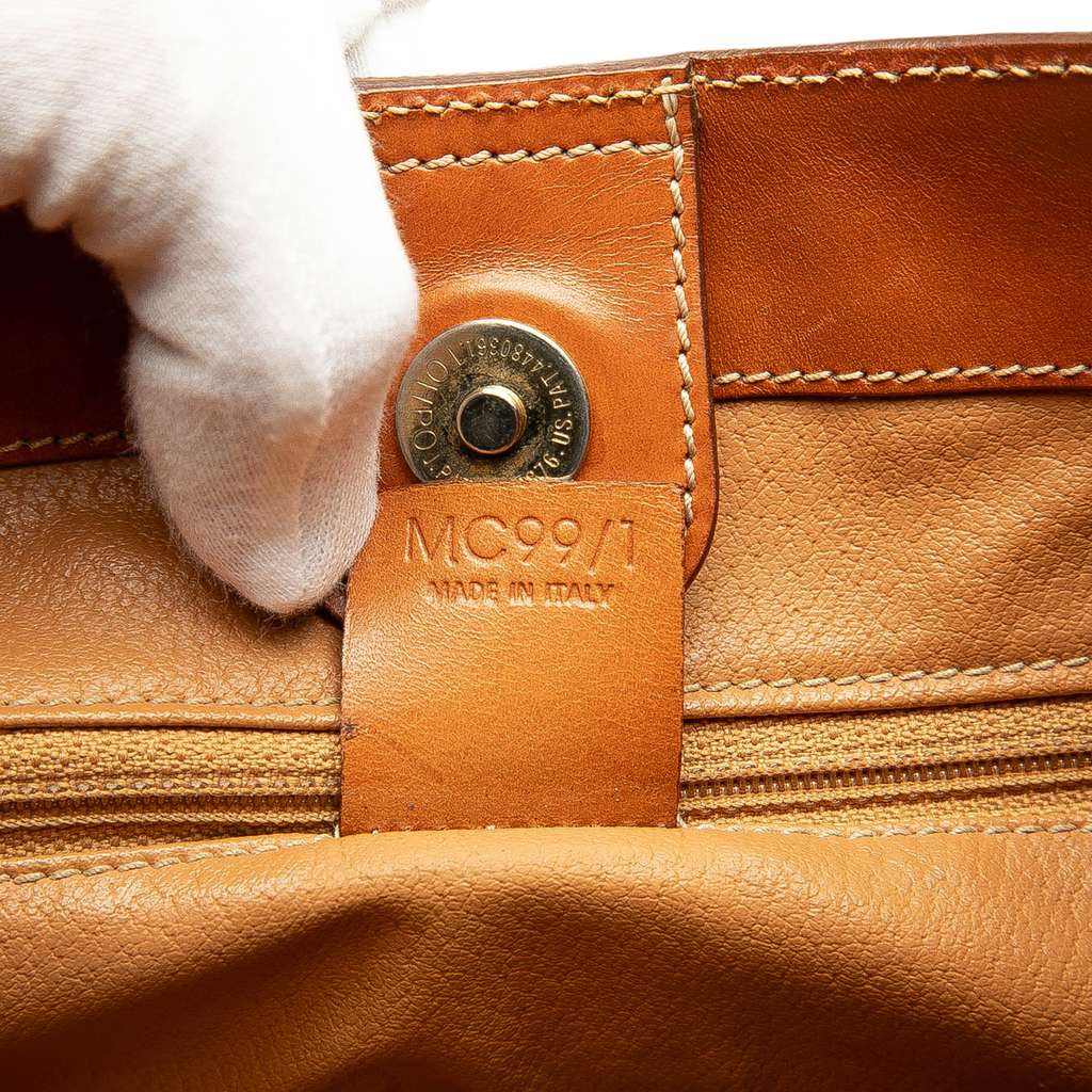 Celine Macadam Coated Canvas Shoulder Bag - Side view