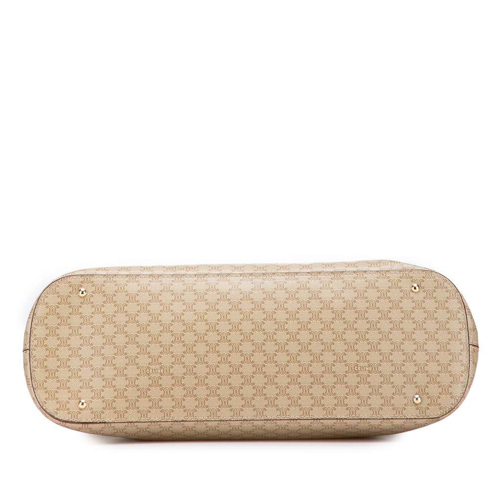 Celine Macadam Coated Canvas Dome Handbag - Image 6