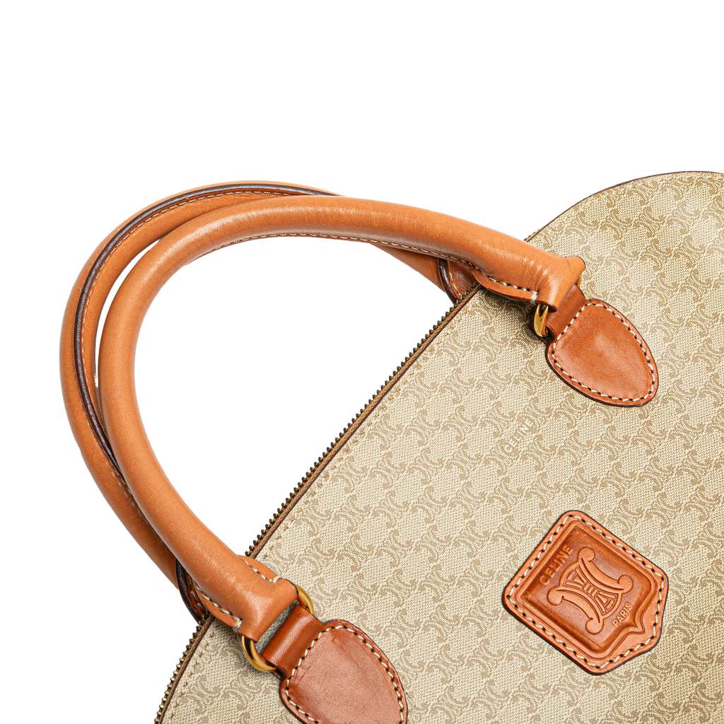 Celine Macadam Coated Canvas Dome Handbag - Image 11