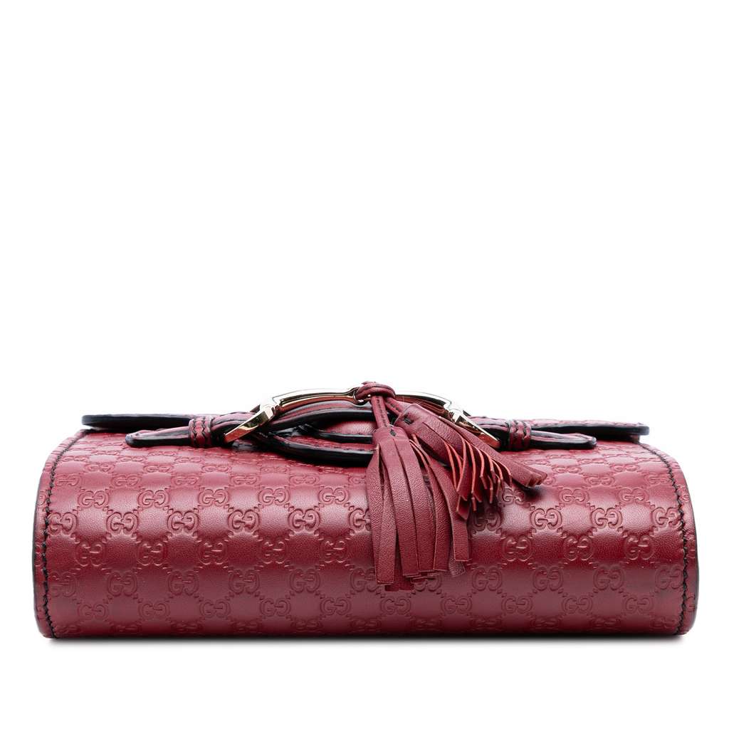 Gucci Mini Microguccissima Emily Crossbody - Image 6