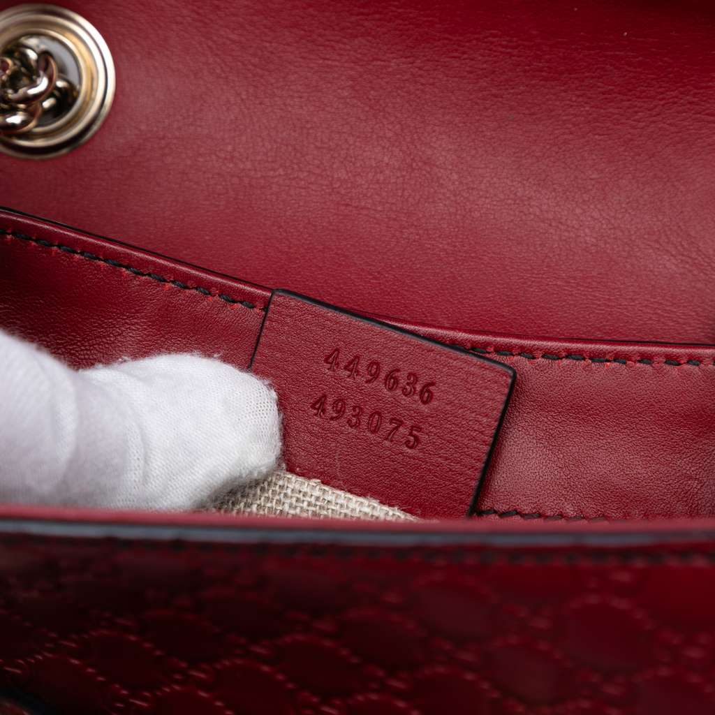 Gucci Mini Microguccissima Emily Crossbody - Side view