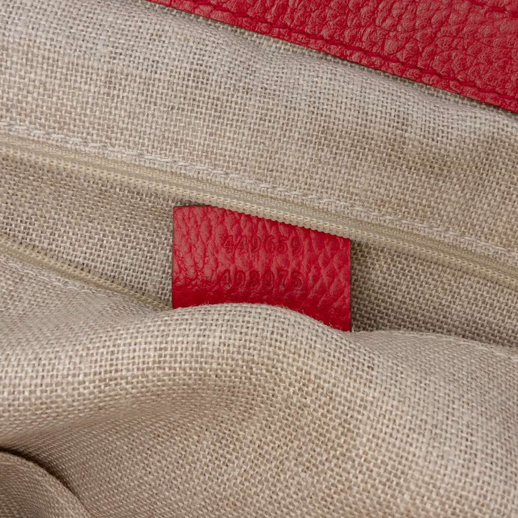 Gucci Dollar Calfskin GG Charm Satchel - Detail 1