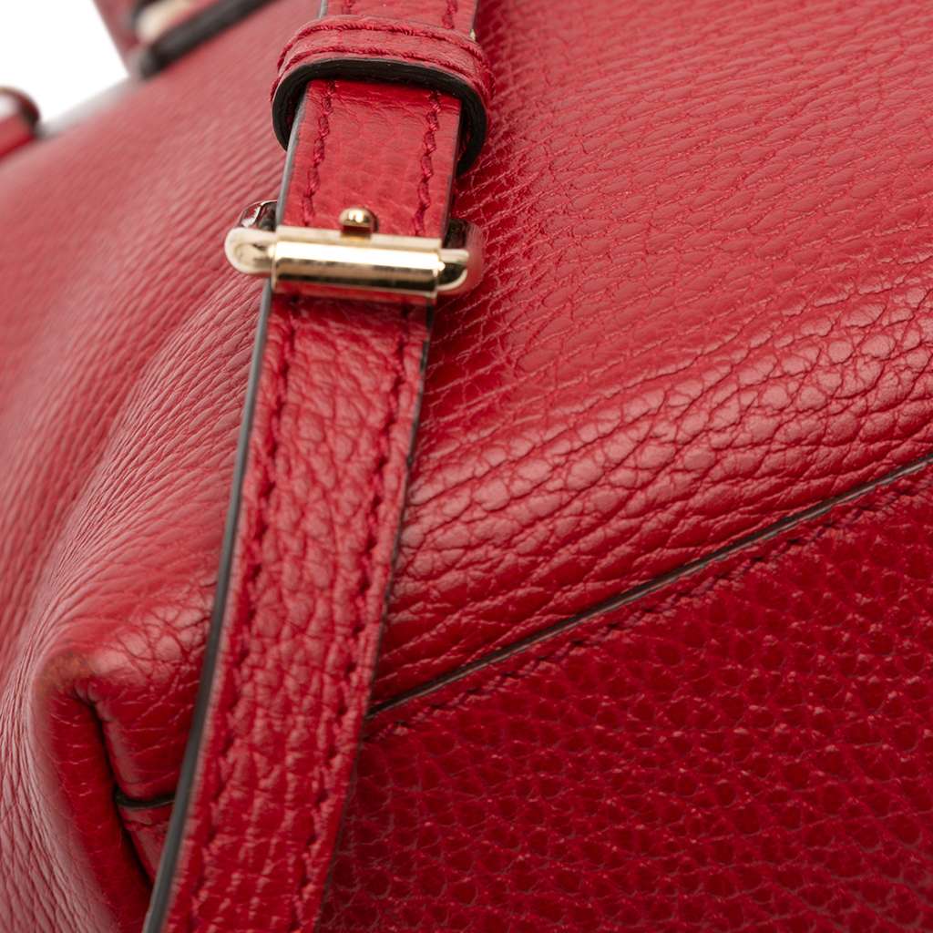 Gucci Dollar Calfskin GG Charm Satchel - Detail 2