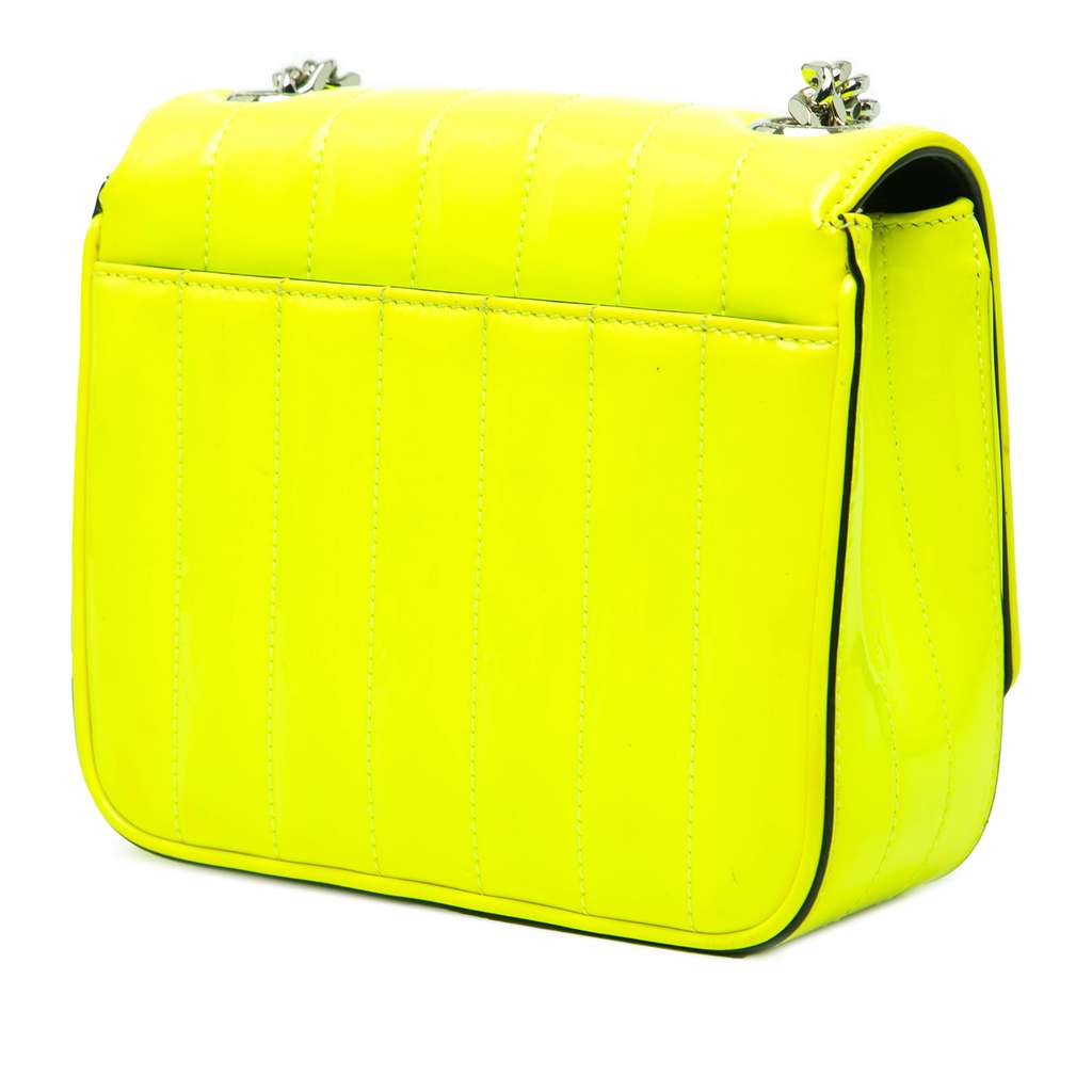 Saint Laurent Small Patent Monogram Vicky Chain Bag - 2