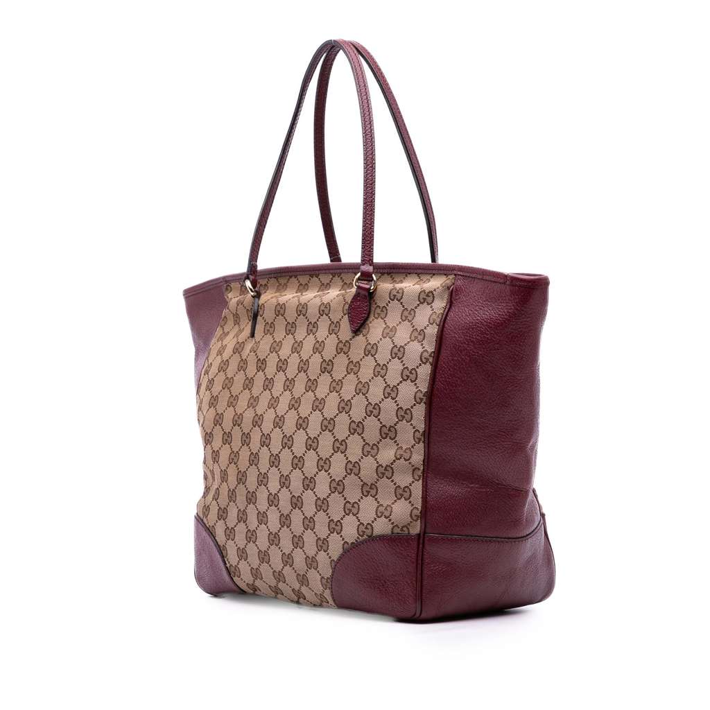 Gucci GG Canvas Bree Tote - Back view