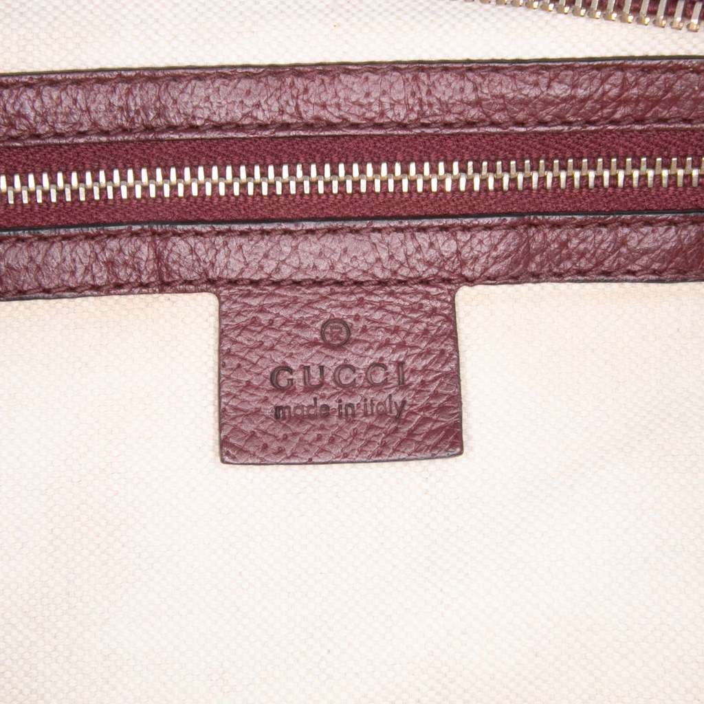 Gucci GG Canvas Bree Tote - Side view
