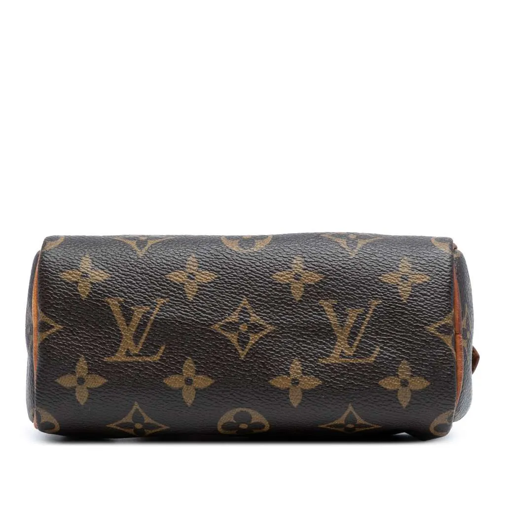 Louis Vuitton Monogram Mini Speedy HL Brown Good - Inside View