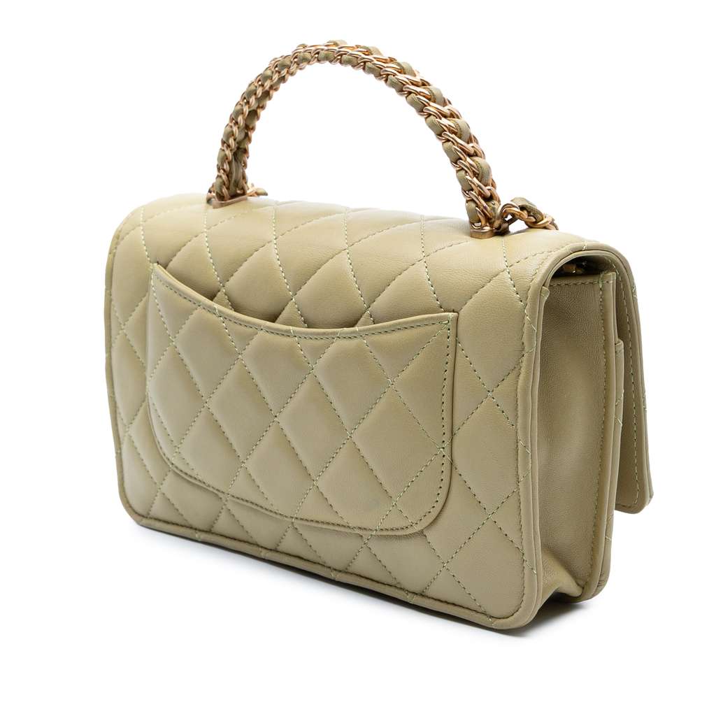 Chanel Quilted Lambskin Pick Me Up Wallet On Chain - 2