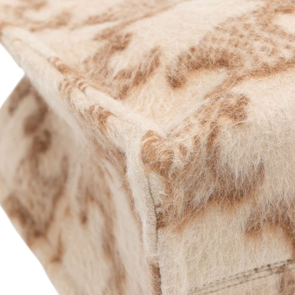 Celine Large Mohair Triomphe Cabas Thais Tote - Detail 2