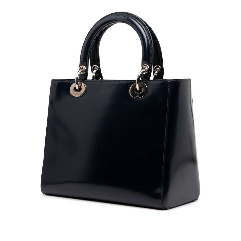 Dior Medium Glazed Calfskin Lady Dior - 2