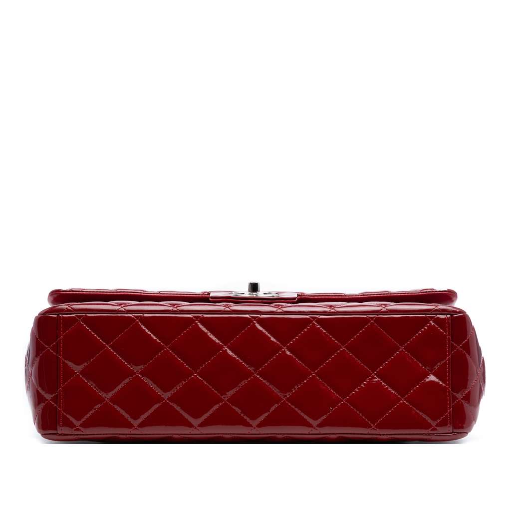Chanel Maxi Classic Patent Double Flap - 3