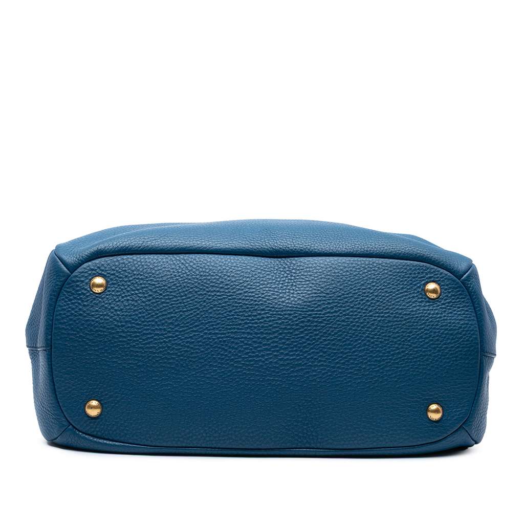 Prada Vitello Daino Sacca 2 Manici Convertible Tote - 3